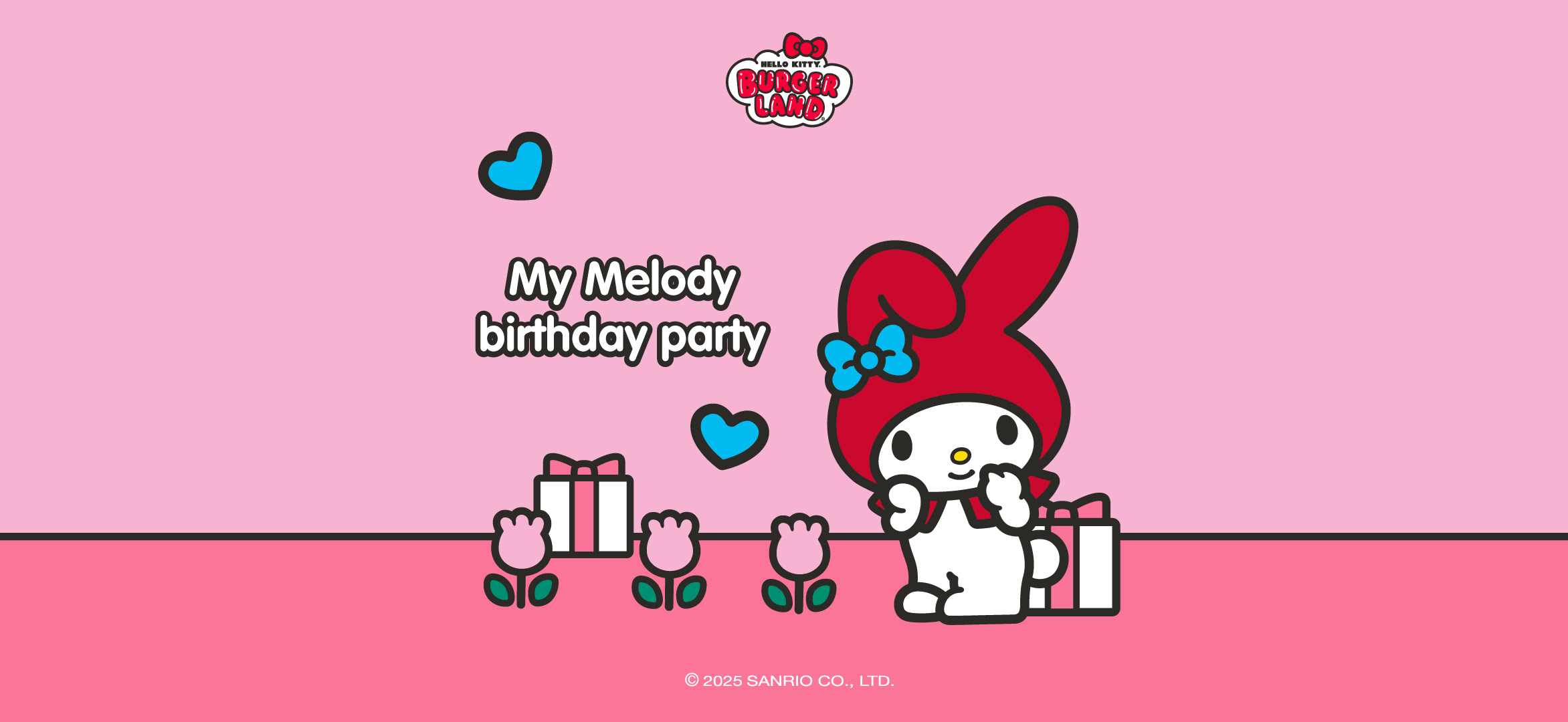 banner event my-melody-bday